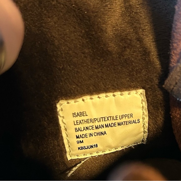 Nanette Lepore Isabel Ankle Boots Brown Suede Lace Up Stacked Block Heel - Picture 11 of 11